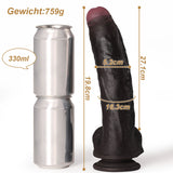 Größe von realistischem Dildo Dominik