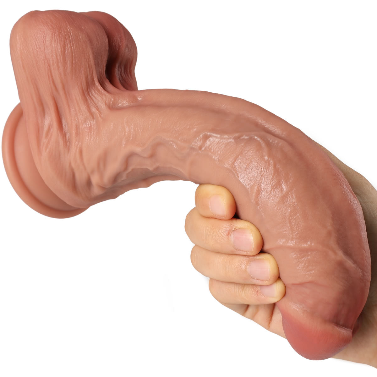 Premium G‑Punkt Dildo mit 45° Biegung