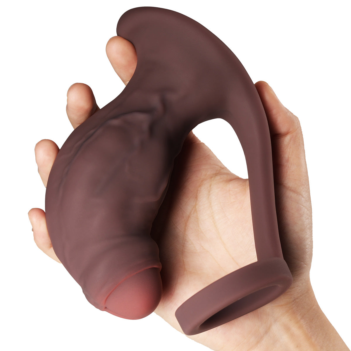 Realistischer Thick Dildo mit Penisring