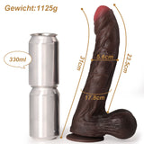 Größe von XXXL Dildo Bruno