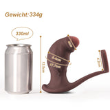 Größe von Thick Vibrating Dildo Max