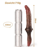 Größe von Doppel Dildo Kaus