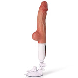 Ausgeprägte Eichel am Stoßdildo