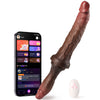Doppeldildo mit App-Steuerung