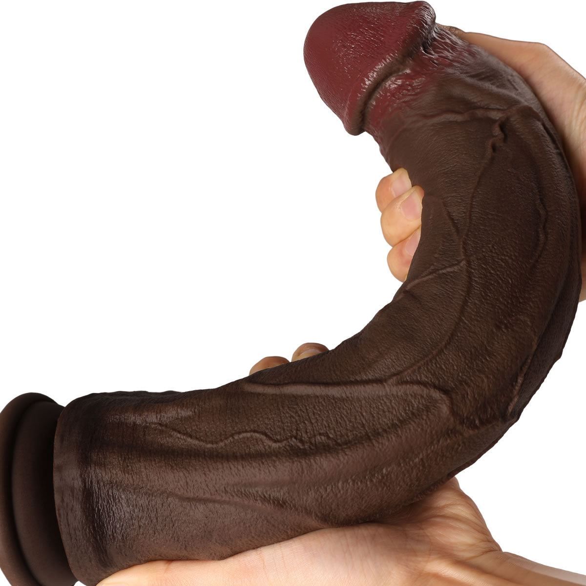 XXL Dildo aus softem Silikon mit starkem Saugnapf
