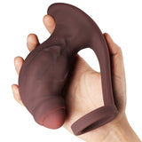 Realistischer Thick Dildo mit Penisring