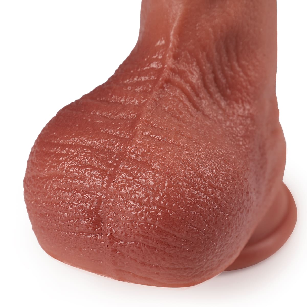 Stoßdildo mit Hodenpartie