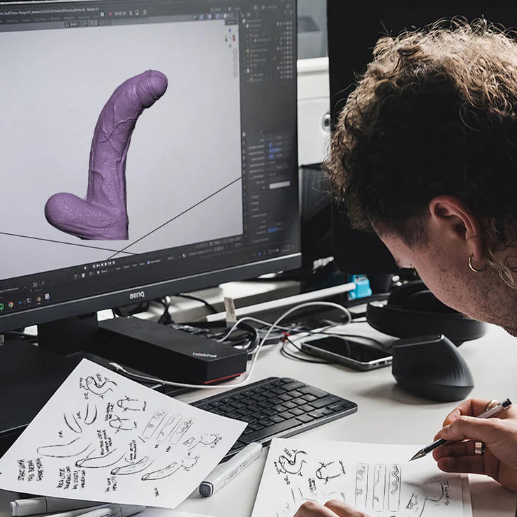 Sustory – 3D-entwickeltes ergonomisches Dildo Design