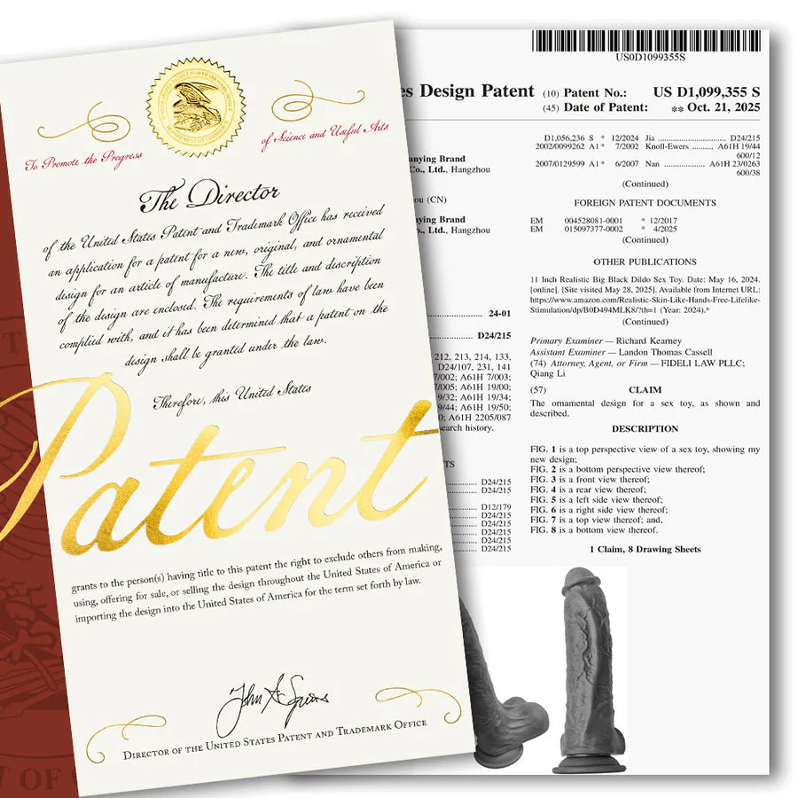 Sustory – Exklusives Designpatent für Dildos